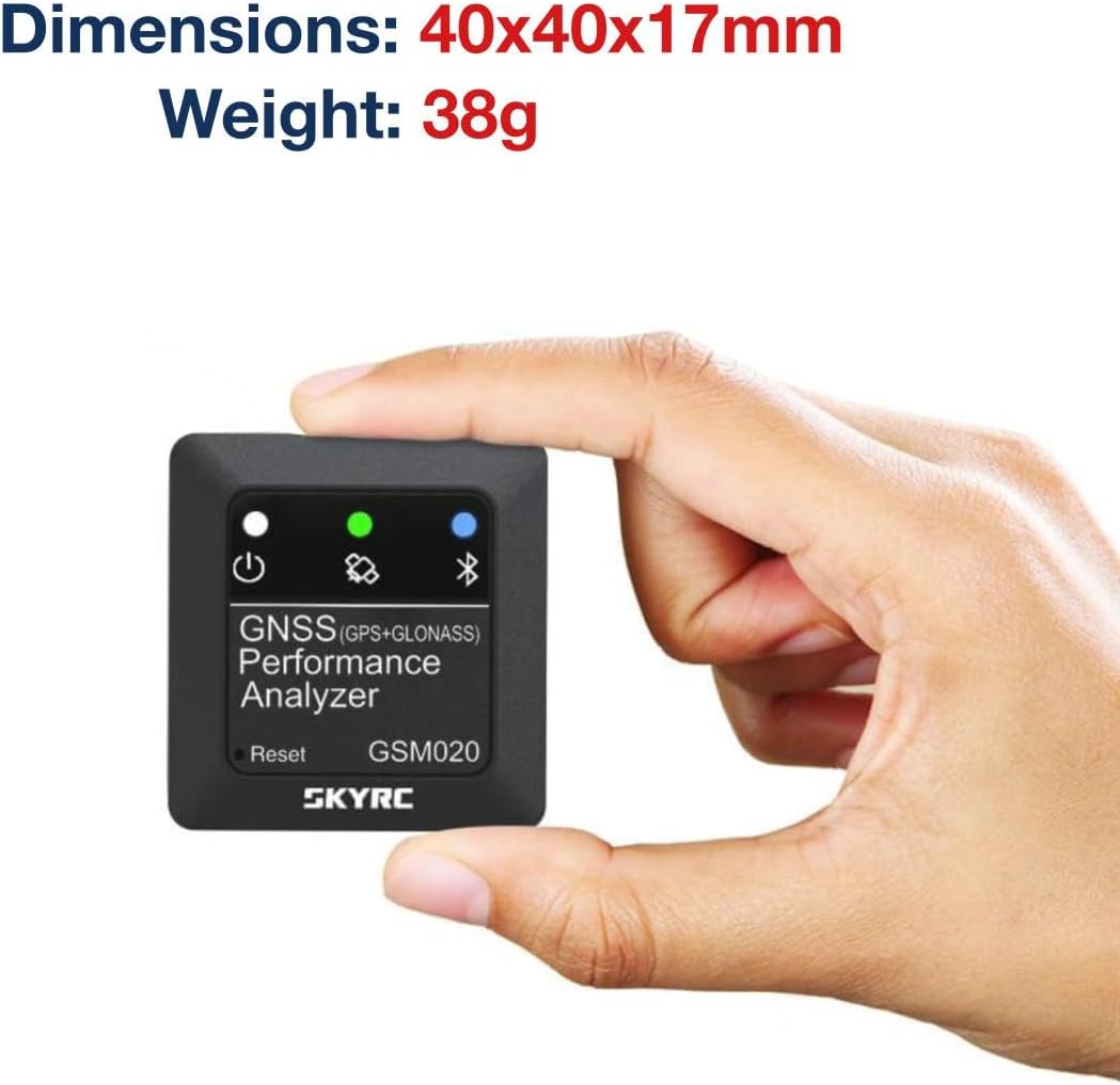 SKYRC GNSS パフォーマンスアナライザー GSM020 GPS + GLONASS GPSスピードセンサー　SK-500023
