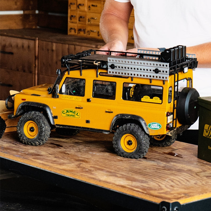 FMS 1/10 FCX10 ランドローバー キャメル トロフィーエディション RS レンジローバー