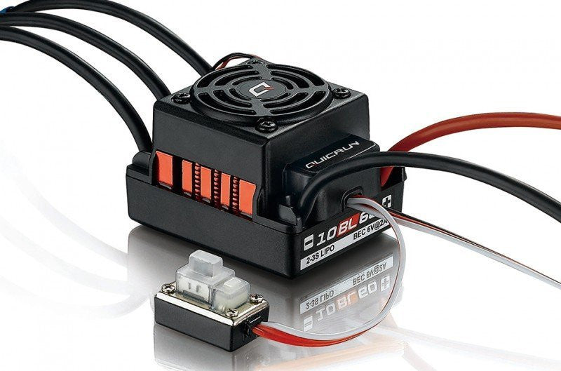 ホビーウィング  クイックラン Hobbywing QUICRUN 防水 10BL60 SL ブラシレス ESC 1/10 RCカー用 30107100