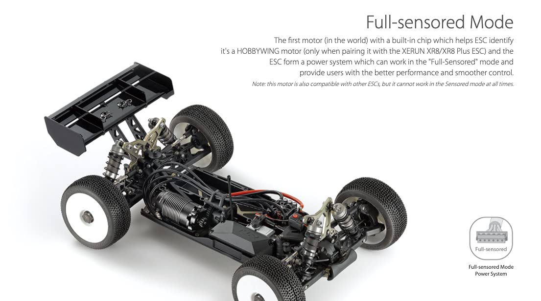 ホビーウィング Hobbywing EZRun 4274Sl センサーレス ブラシレスモーター 1/8 バギー、モンスタートラック用 30402500
