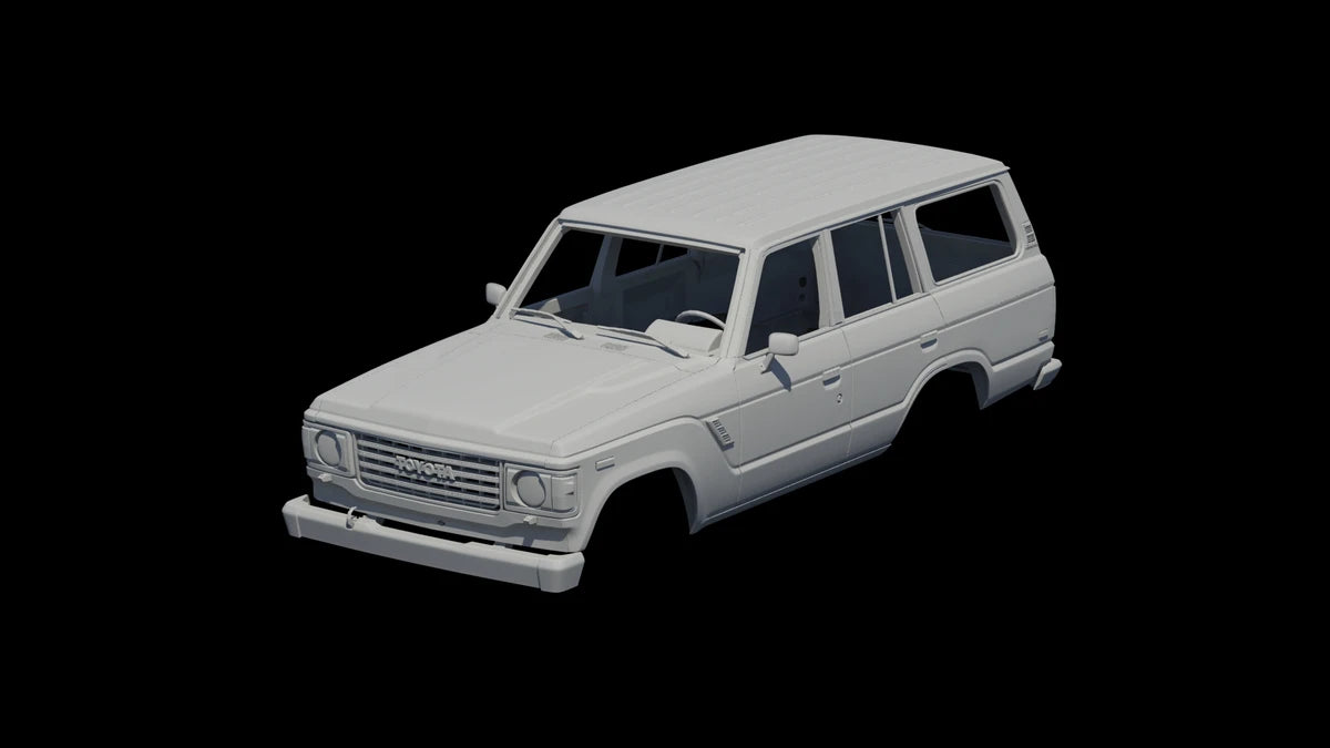 1/10 ランドクルーザー60 FJ60 ボディ組み立てキット