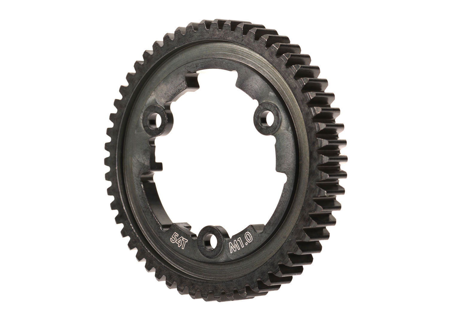 トラクサス　XRT、X-Maxx、MAXX、XO-1、サンドカー用 ワイドフェイス機械加工鋼　スパーギア (54T)（Mod 1）6444