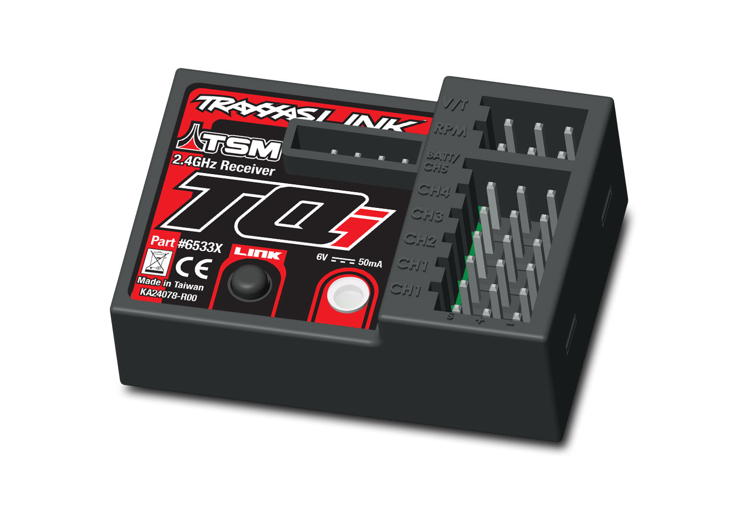 トラクサス TQi 4チャンネル 2.4GHz無線システム＆ワイヤレスモジュール　6507A