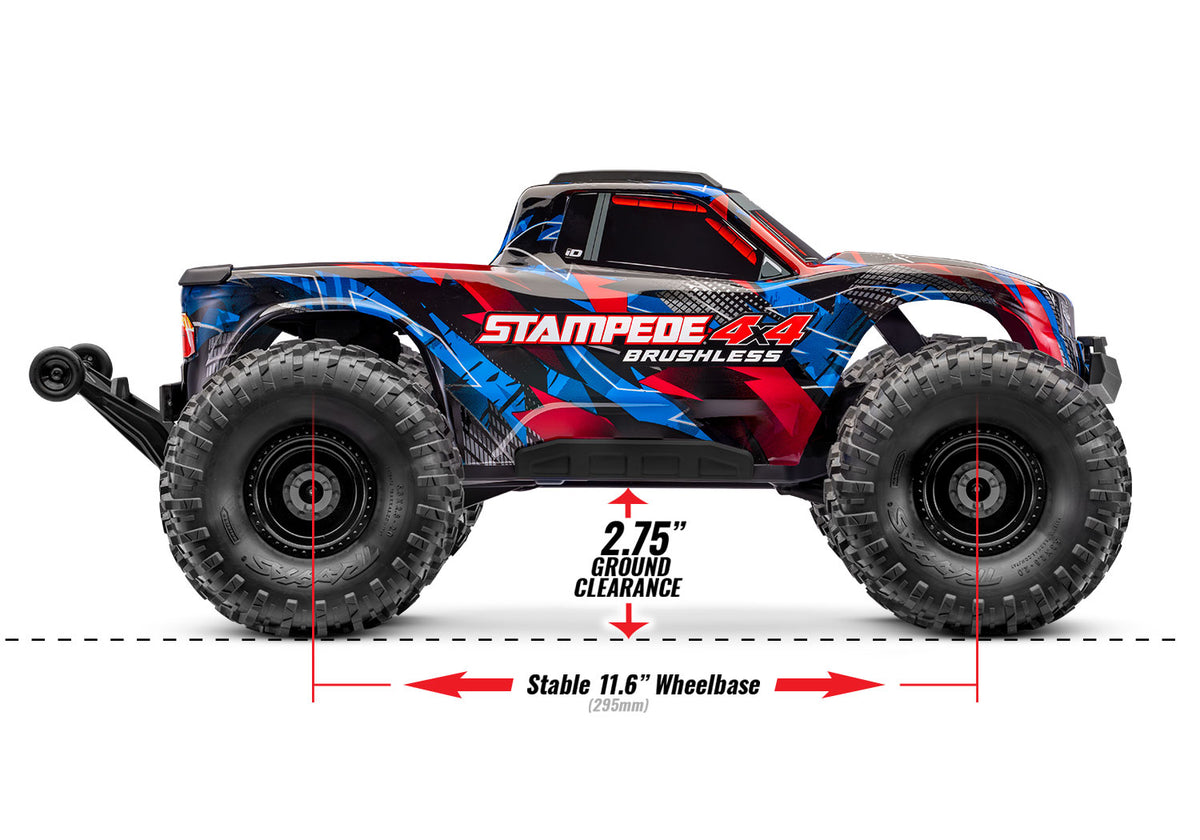 トラクサス　スタンピード 4X4 VXLブラシレス   67454-4