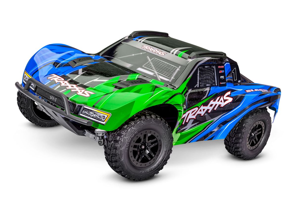 新型!トラクサス　スラッシュ　4X4　ブラシレス　68454-4　各色