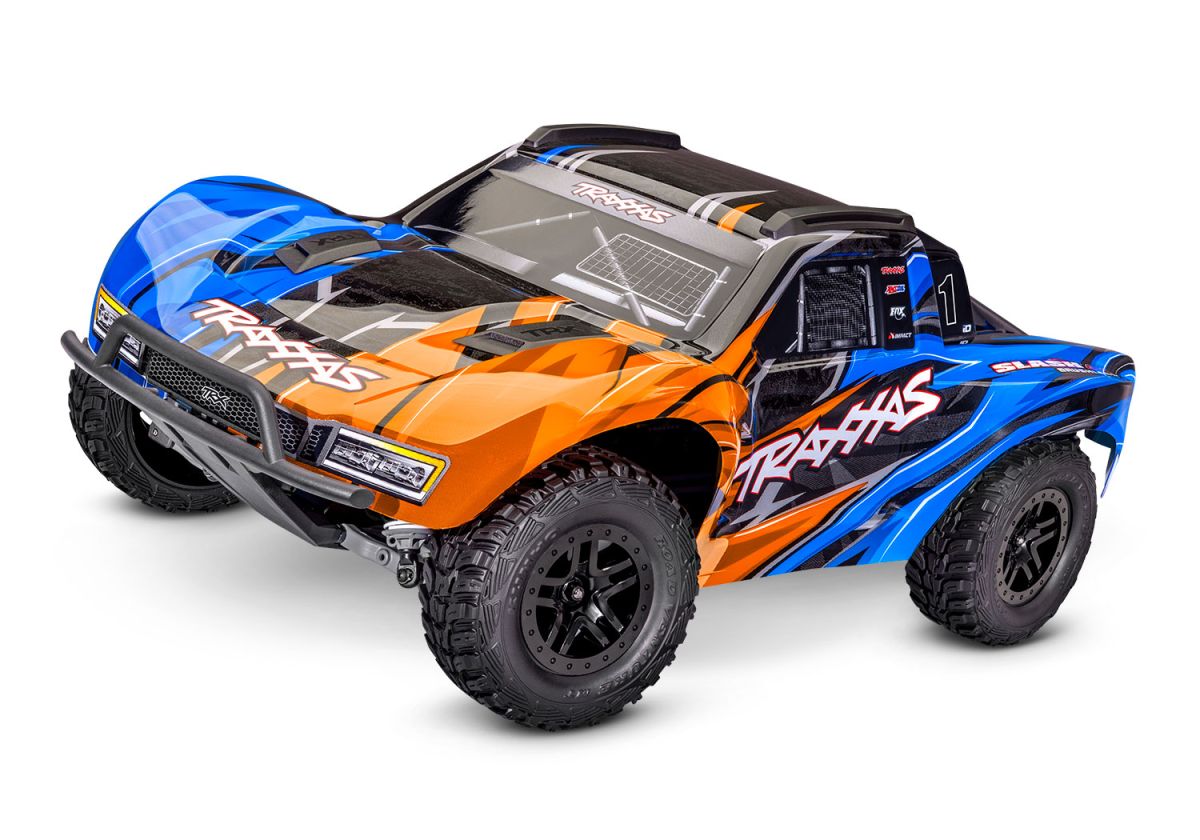 新型!トラクサス　スラッシュ　4X4　ブラシレス　68454-4　各色