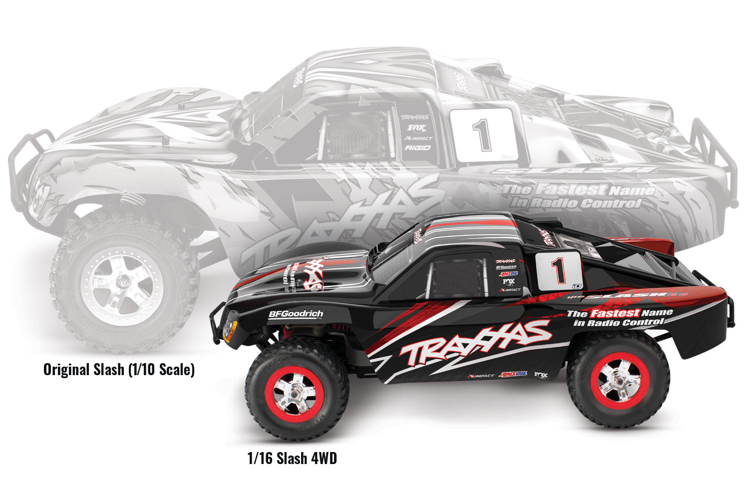 トラクサス　1/16 スラッシュ 4X4　70054-8