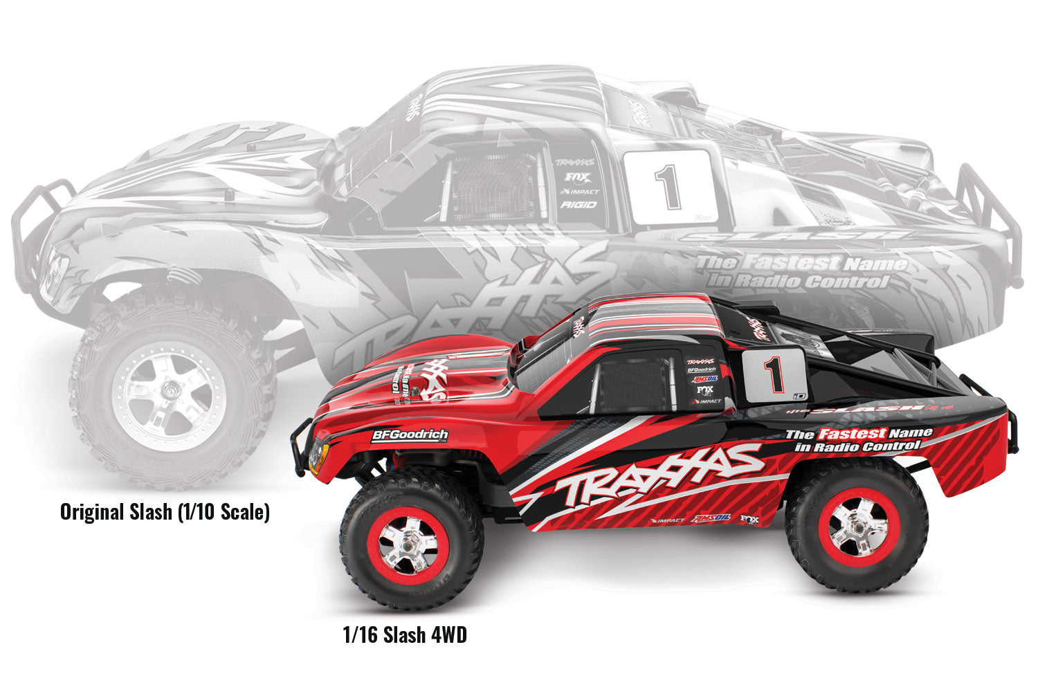 トラクサス　1/16 スラッシュ 4X4　70054-8