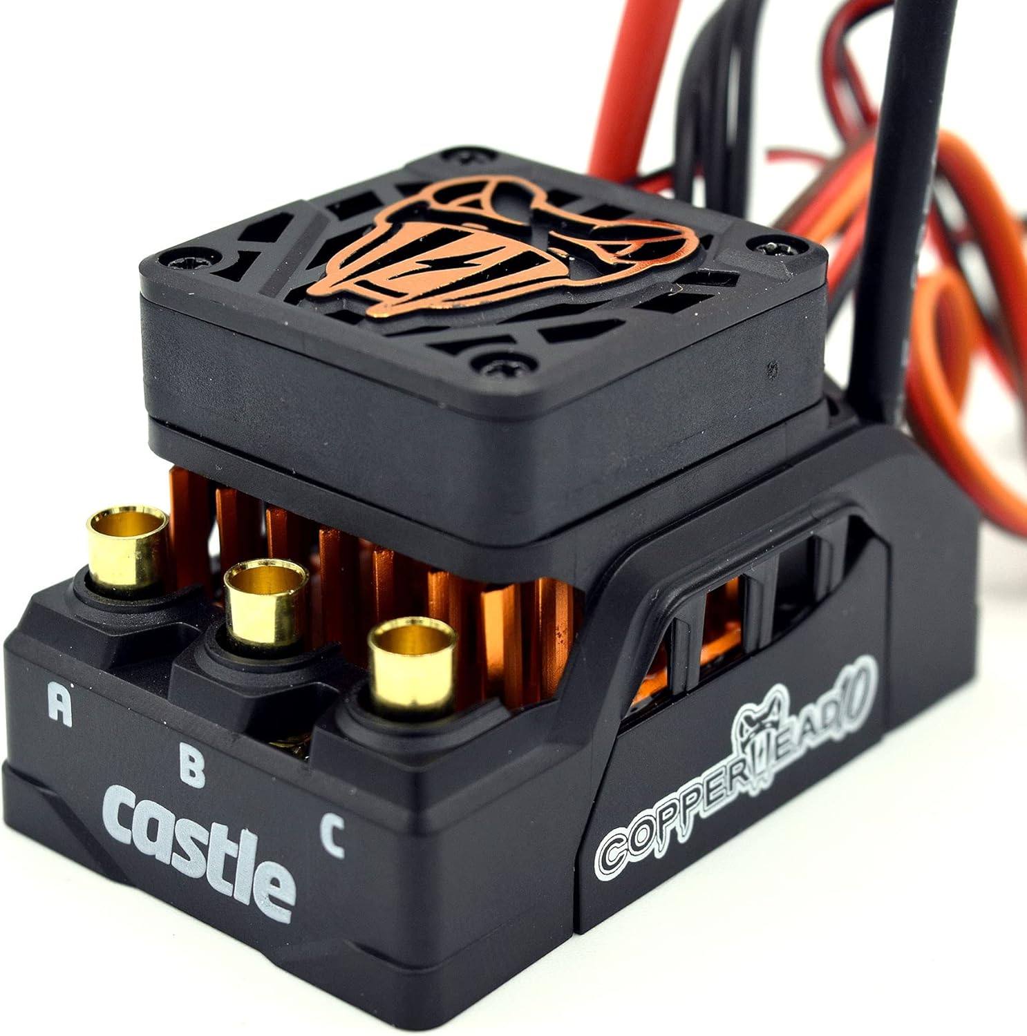 キャッスルクリエーションズ　1/10 RCカー、クローラー用　COPPERHEAD 10、16.8V、防水ESC 010-0166-00