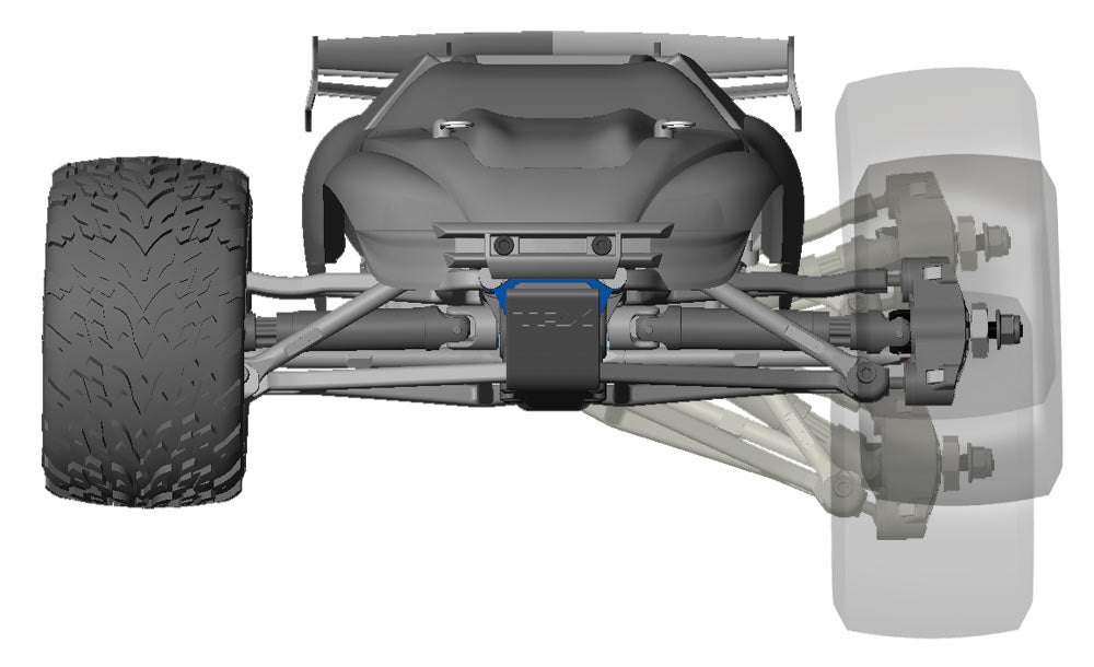 トラクサス E-Revo VXL 1/16 4WD RTRトラック ブラシレスモーター、ESC ...