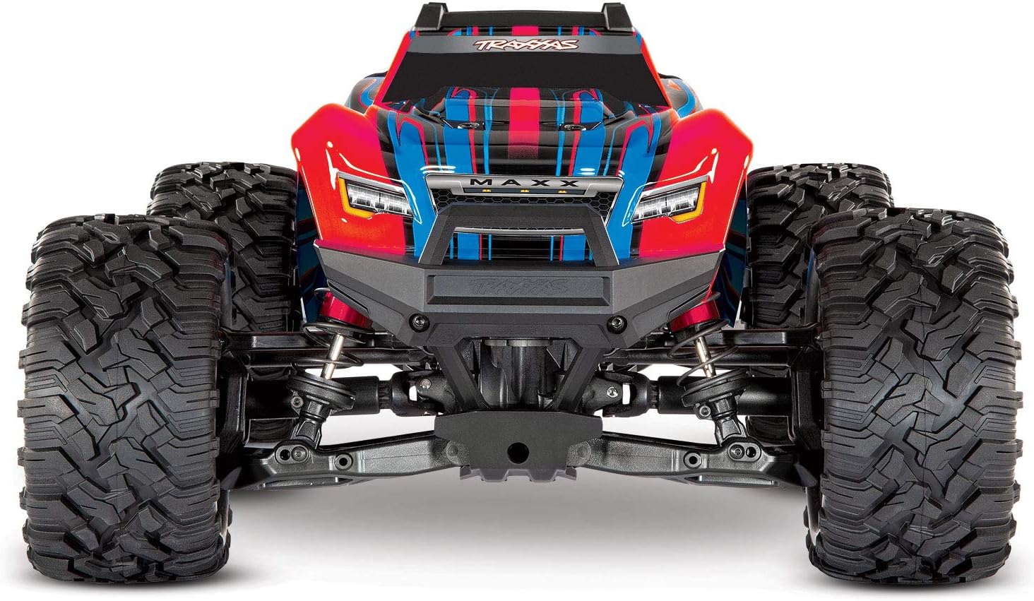 トラクサス　1 / 10　MAXX　4WD　モンスタートラック　RTR traxxas 89076-4 ブラック＆レッド