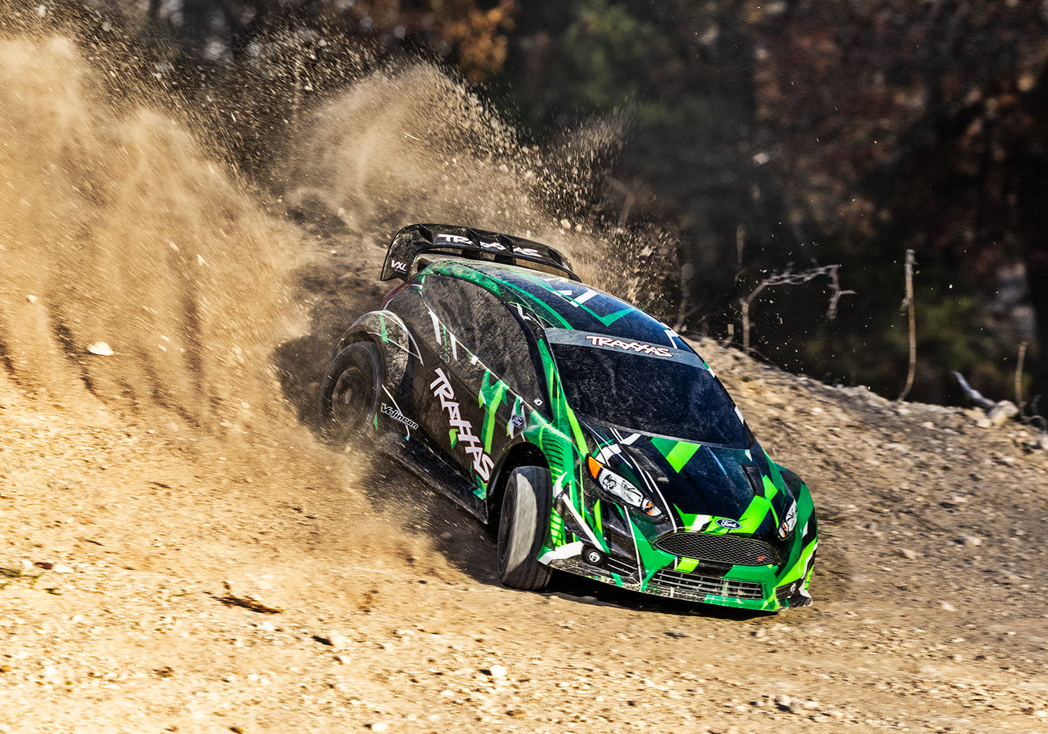 トラクサス 1/10 ラリーカー Flesta ST Rally VXL ブラシレスモーター