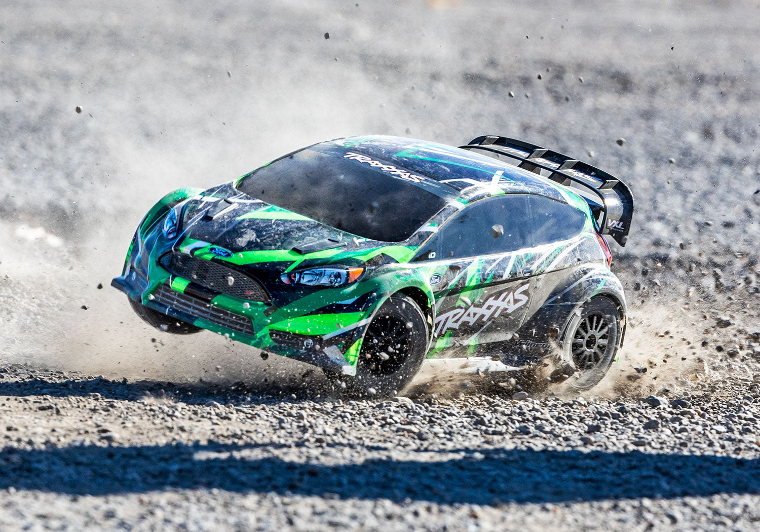 トラクサス 1/10 ラリーカー Flesta ST Rally VXL ブラシレスモーター