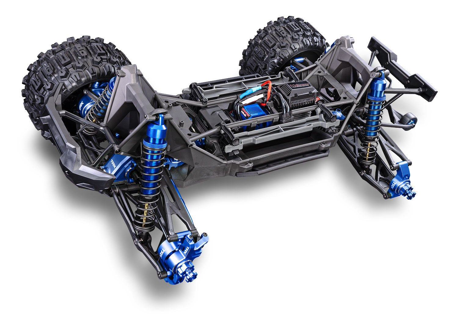 限定版】トラクサス 1/5 X-MAXX Ultimate 8S 4WD ブルー ブラシレスESC＆モーター モンスタートラック trax