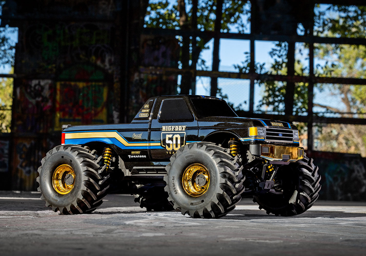 【限定生産モデル】トラクサス　X-Monster BIGFOOT 50th　エックスモンスター ビッグフット 50周年　XMAXX  77136-4