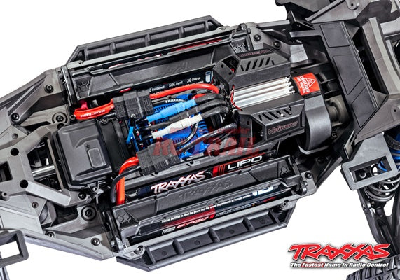 トラクサスXRT用GPM ESCマウントホルダー付レシーバーボックスカバー GPM Alu Receiver Box Cover ESC Mount Holder for Traxxas 1/6