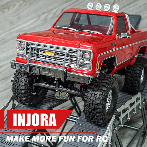 1/18 TRX4M ハイトレイル K10 用 CNC アルミ フロント リア バンパー  4M-83FR