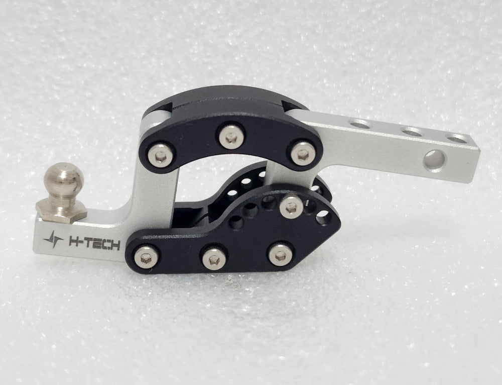 H-TECH RC 1/10スケール アルミメタルヒッチマウント＆ドロップヒッチセット (HTHDS-01)