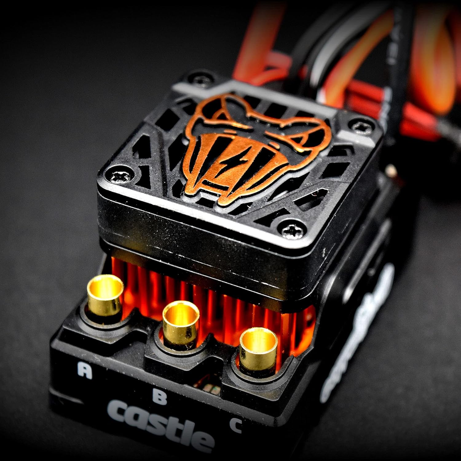 キャッスルクリエーションズ　1/10 RCカー、クローラー用　COPPERHEAD 10、16.8V、防水ESC 010-0166-00