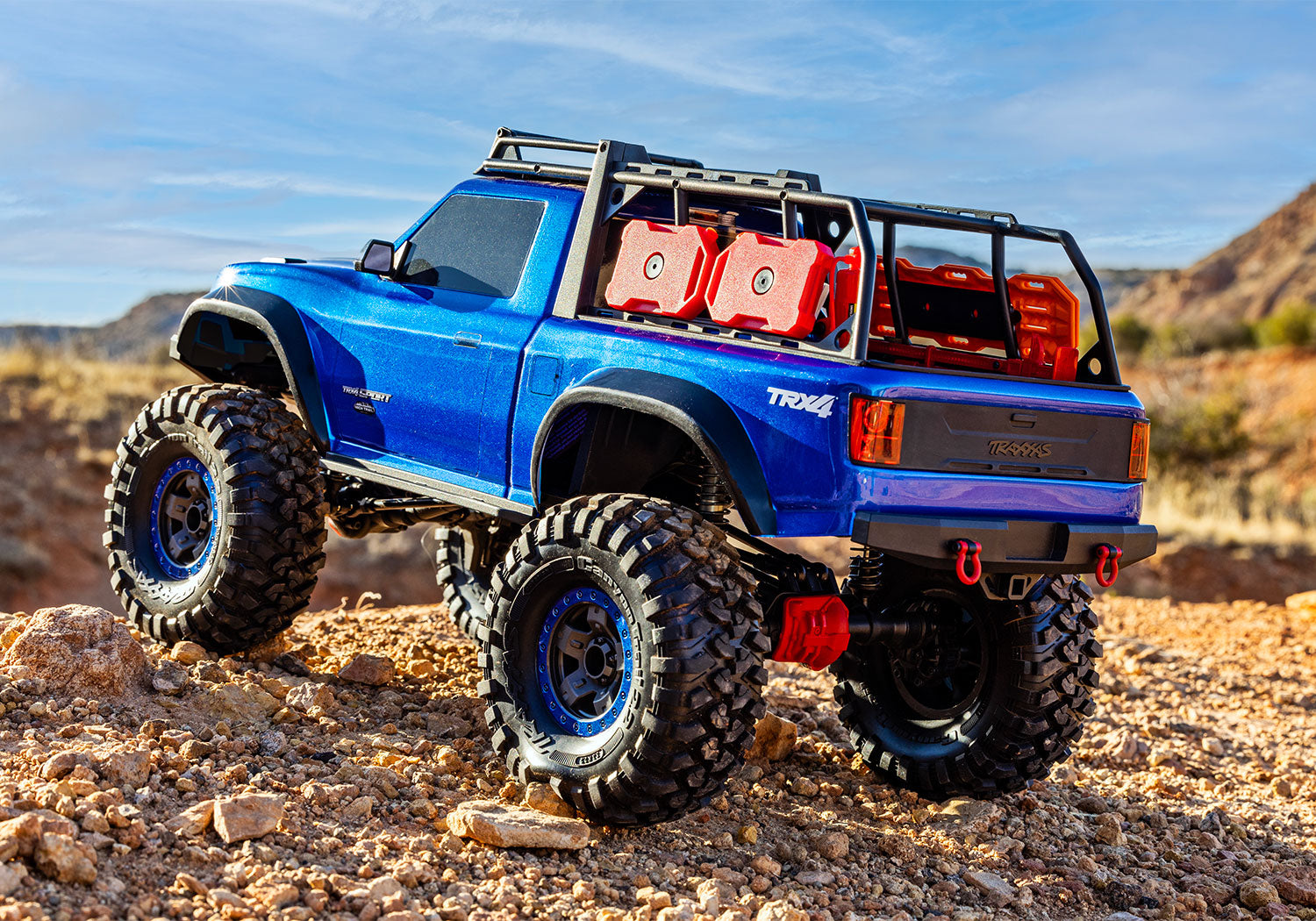 トラクサス 1/10 TRX4 スポーツ ハイトレイル 82044-4 レッド