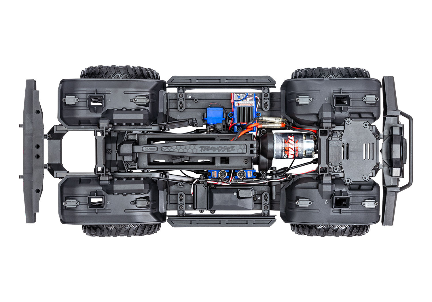 トラクサス　TRX4　シャーシキット　クリップレス仕様　組み立て式　82216-4