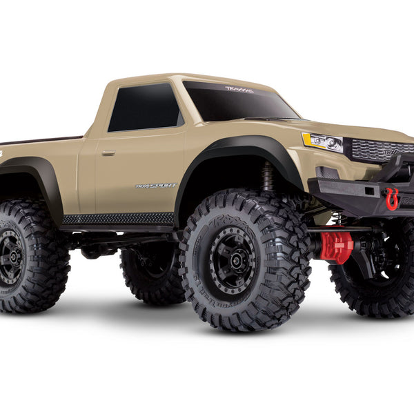 トラクサス TRX4 ディフェンダー　アルミパーツ多数装着　純正リフトアップ仕様 トラクサス 1/10 TRX4 スポーツ クリップレスボディ RTR 82224-4