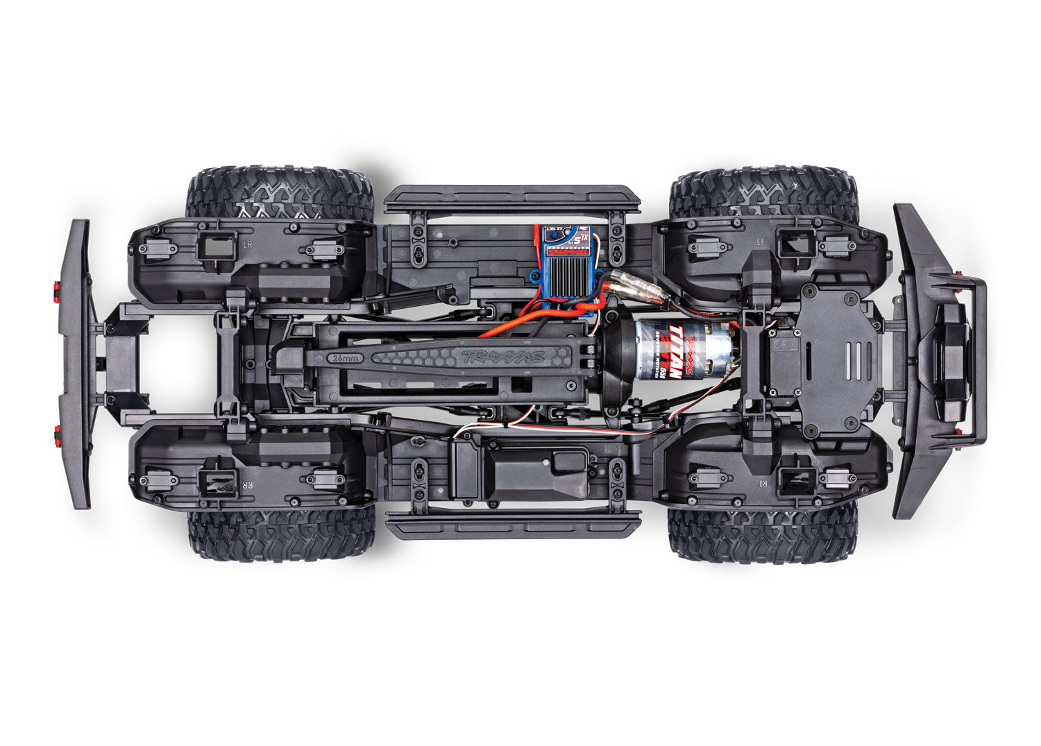 トラクサス 1/10 TRX4 スポーツ クリップレスボディ RTR 82224-4