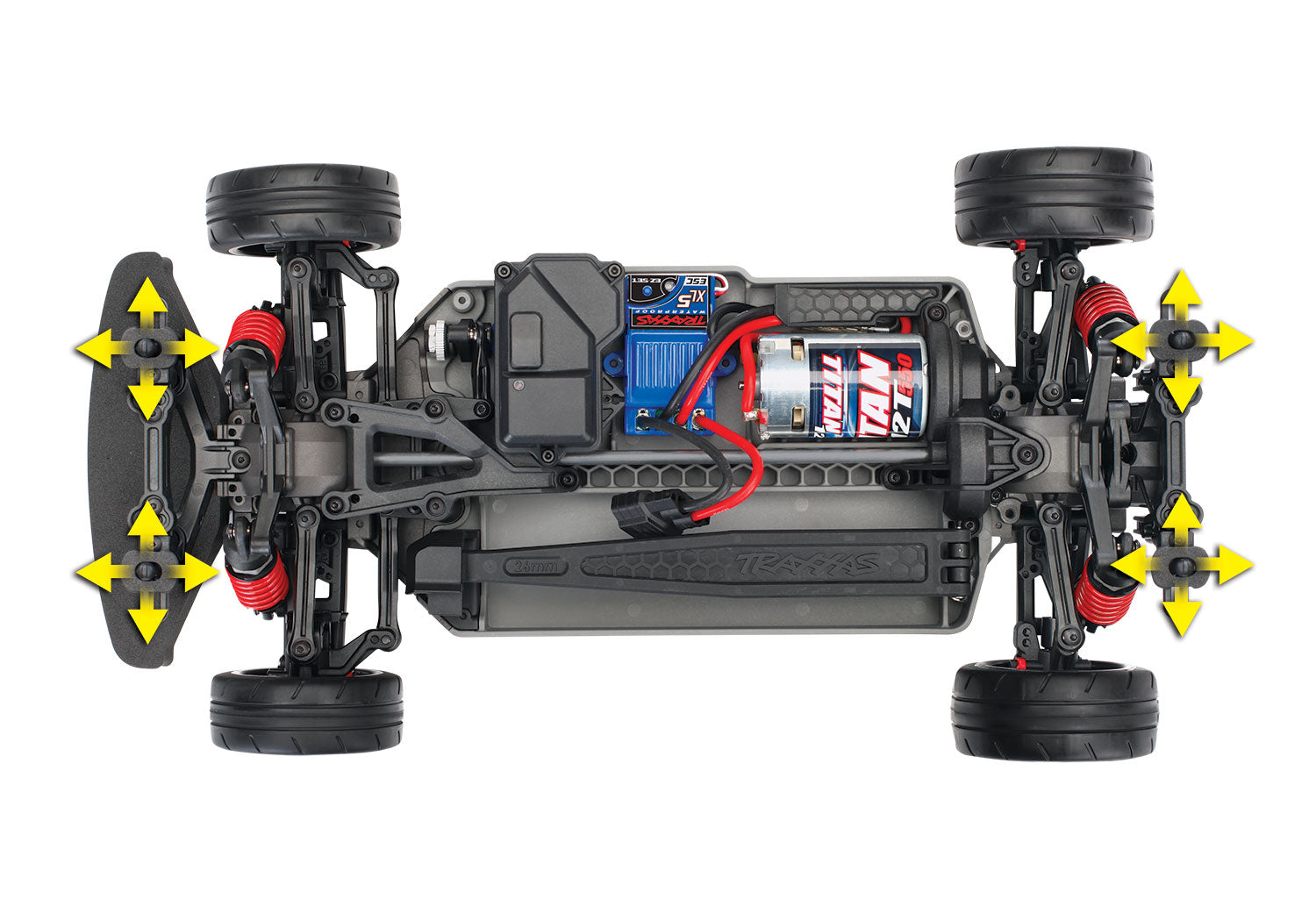 トラクサス 4-Tec 2.0 VXL AWDシャーシ 83076-4