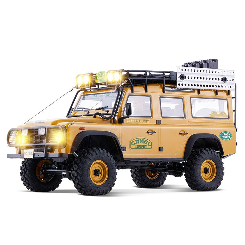 FMS 1/10 FCX10 ランドローバー キャメル トロフィーエディション RS ディフェンダー 110