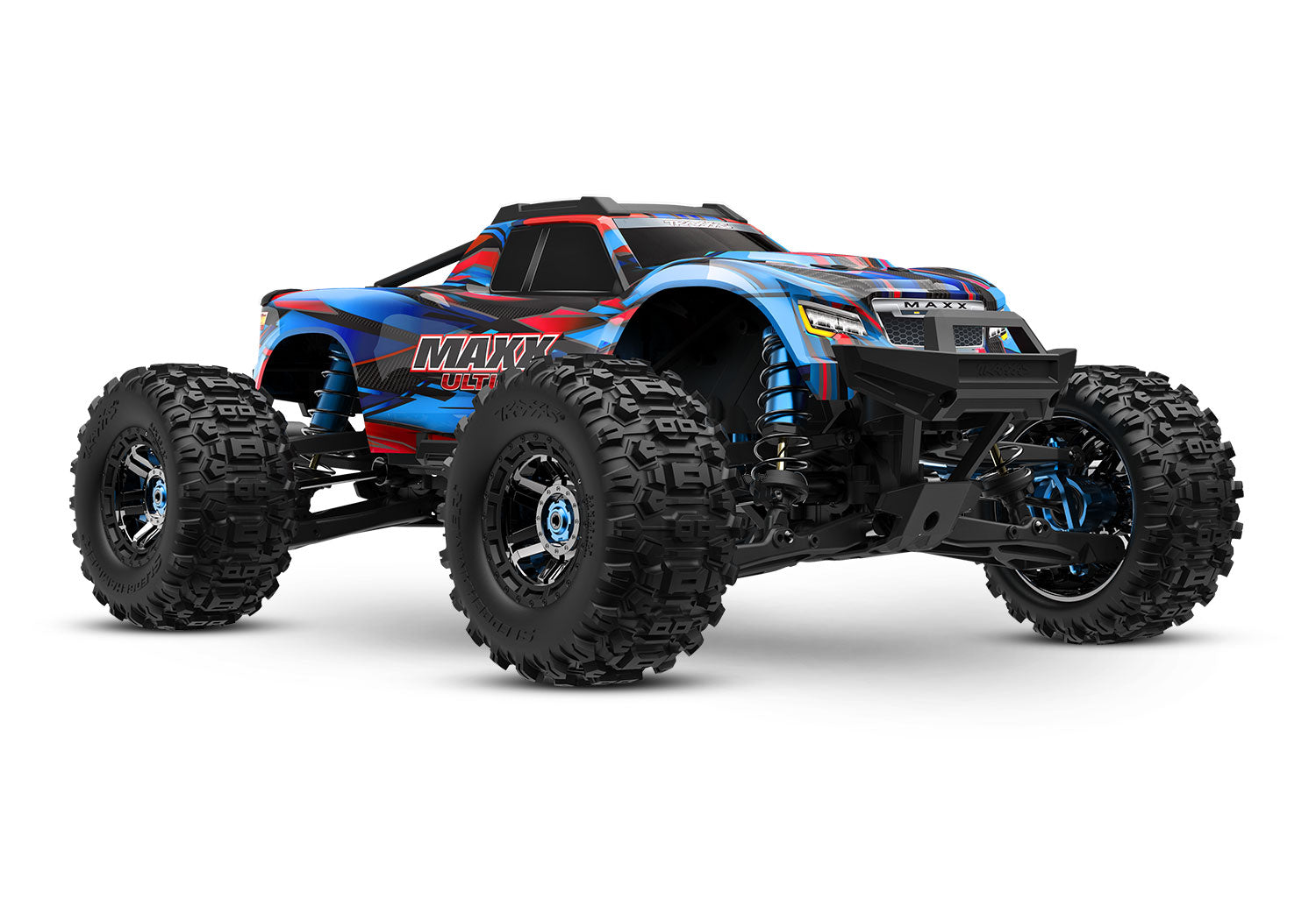 【限定版】 トラクサス 1/10 Maxx Ultimate マックス アルティメット  RTR ブラシレス4WDモンスタートラック TQi2.4GHz プロポ TSM Traxxas 89087-4各色