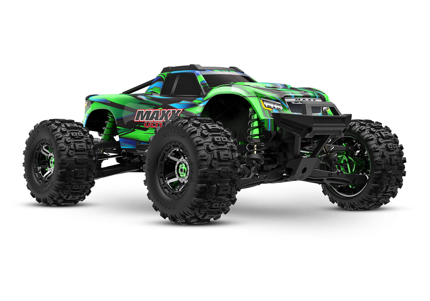 【限定版】 トラクサス 1/10 Maxx Ultimate マックス アルティメット  RTR ブラシレス4WDモンスタートラック TQi2.4GHz プロポ TSM Traxxas 89087-4各色