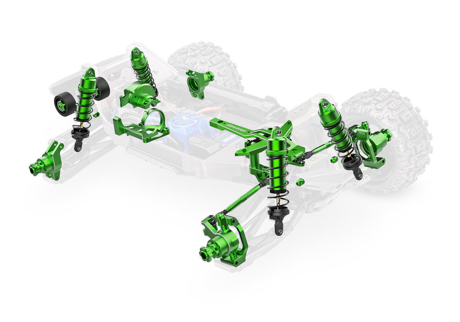 【限定版】 トラクサス 1/10 Maxx Ultimate マックス アルティメット  RTR ブラシレス4WDモンスタートラック TQi2.4GHz プロポ TSM Traxxas 89087-4各色