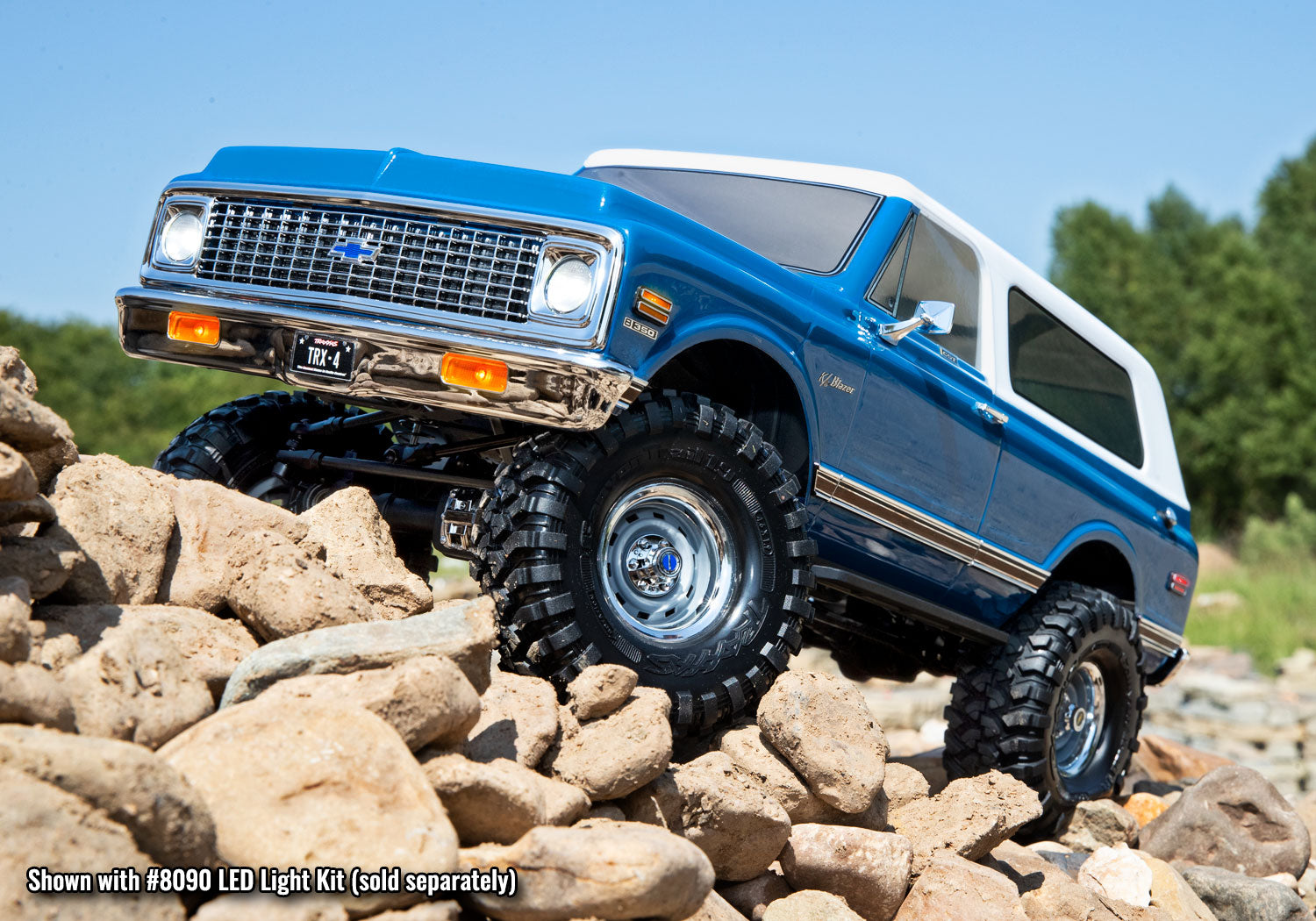 トラクサス TRX-4 1971 シボレー ブレイザー ブルー ボディキット 9111X