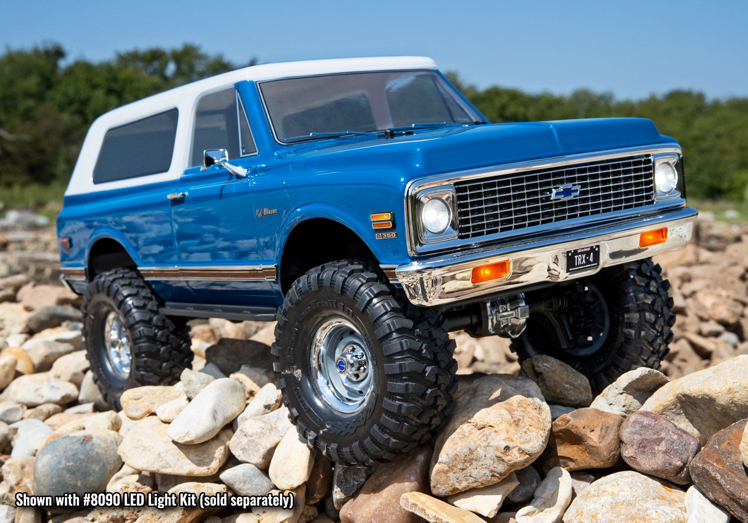 トラクサス TRX-4 1971 シボレー ブレイザー ブルー ボディキット 9111X