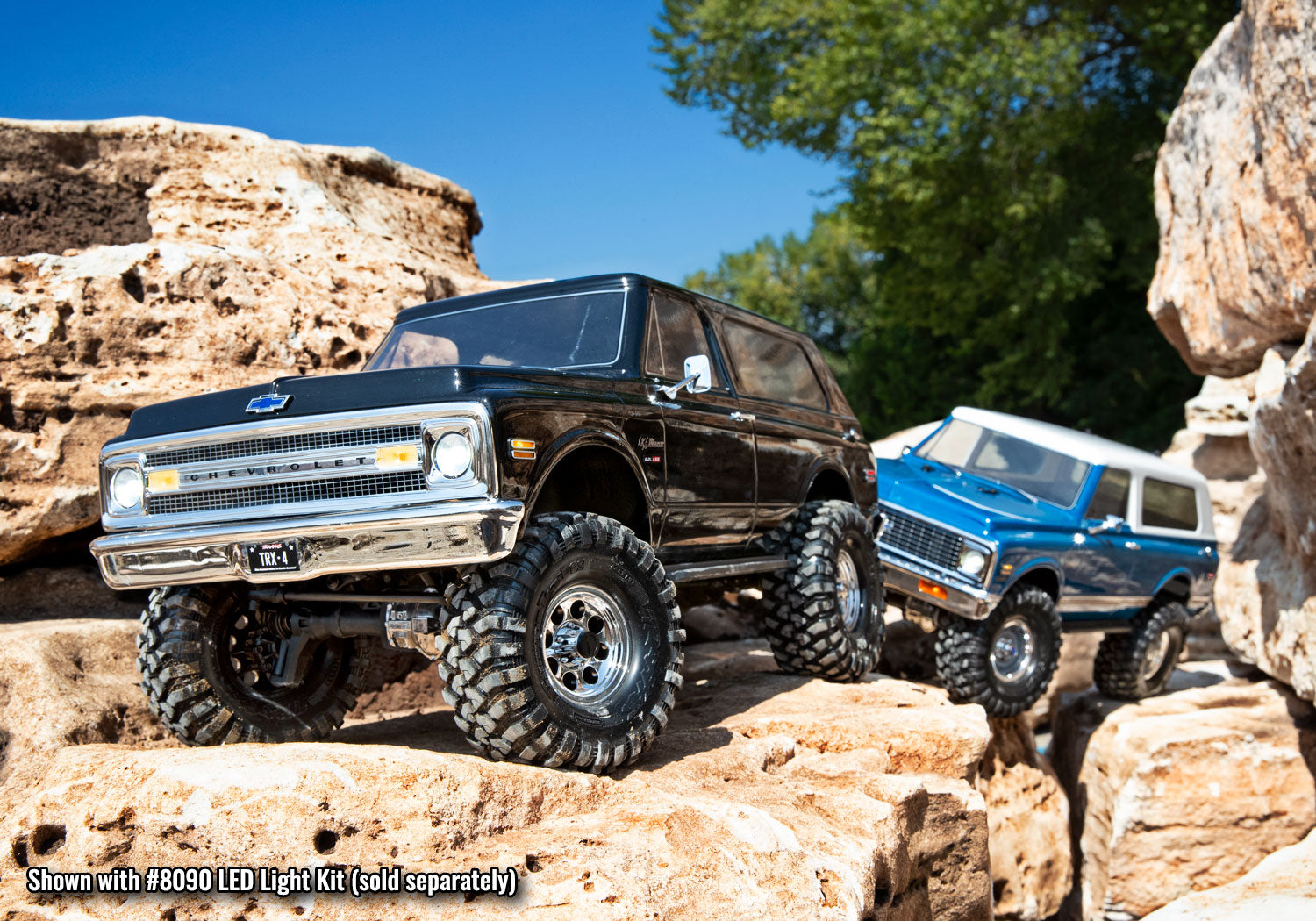 トラクサス TRX-4 1971 シボレー ブレイザー ブルー ボディキット 9111X