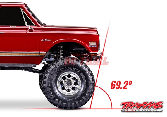 【　トラクサスリンク モジュール 6511 付属　】トラクサス　1/10　TRX4　シボレー　1972 ブレイザー K5　ハイトレイルエディション　92086-4　ブラック