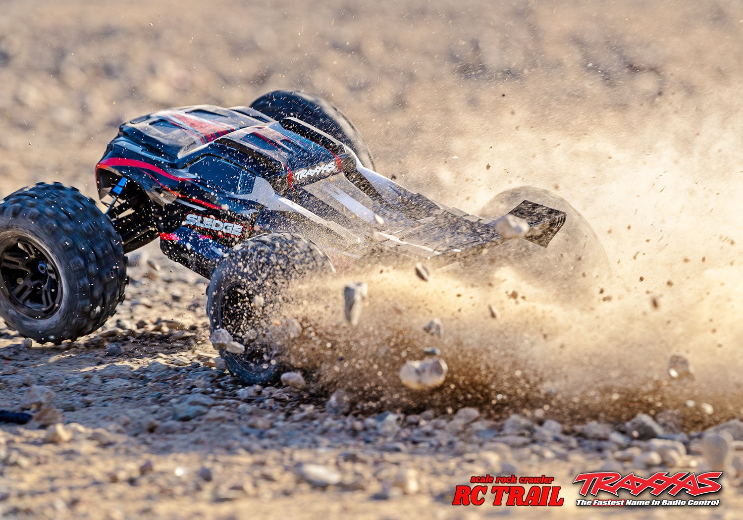 NEW！ トラクサス Sledge RTR グリーン 6S 4WD　ブラシレス 1/8 モンスタートラック　VXL-6s 　TQi2.4GHzプロポ付き　95076-4 - RCTRAIL