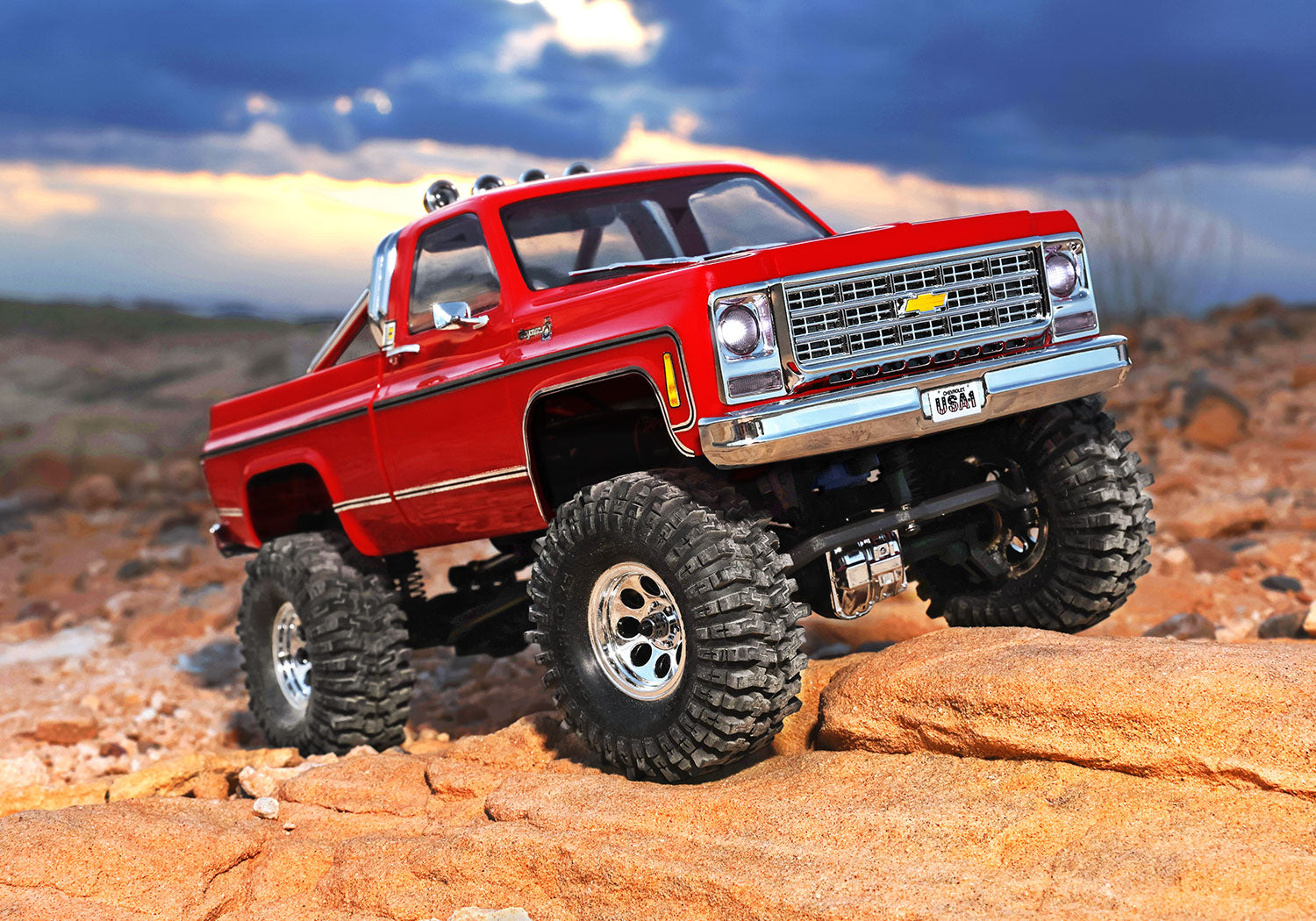 トラクサス 1/18 TRX4M シボレー K10 ハイトレイル 97064-1
