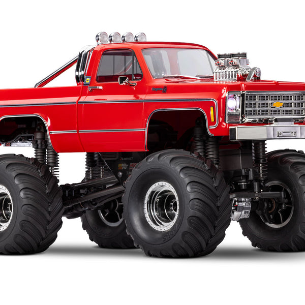 トラクサス 1/18 TRX4MT シボレー K10 モンスタートラック 98064-1 レッド