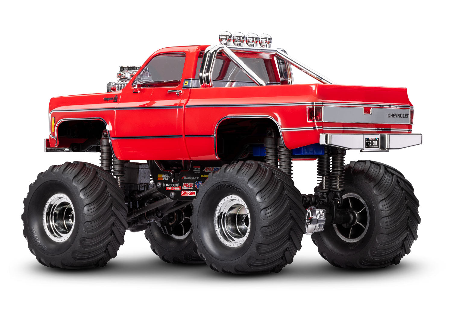 【早期予約特典付き】　5月下旬～6月上旬に入荷予定　トラクサス　1/18　TRX4MT　シボレー　K10　モンスタートラック　ブラック　98064-1　