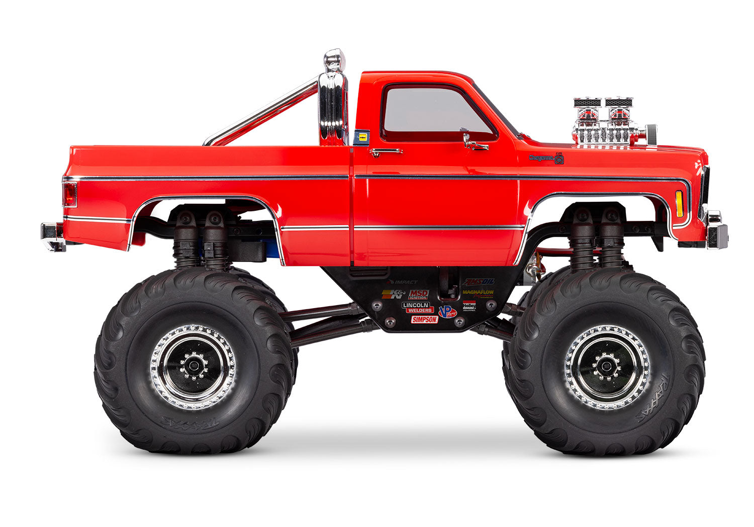 トラクサス 1/18 TRX4MT シボレー K10 モンスタートラック ブラック 98064-1