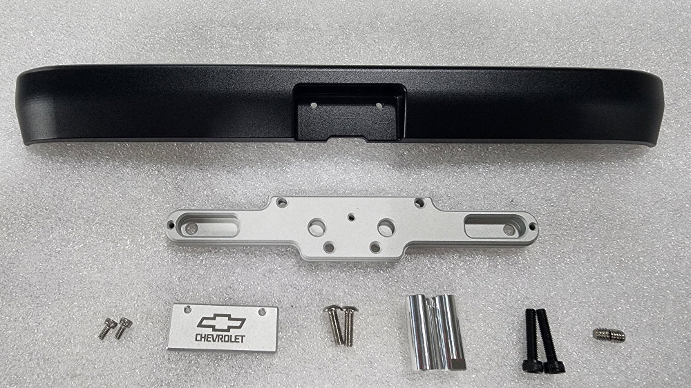 H-TECH Traxxas TRX4 Blazer K10およびK5用 CNCアルミニウムメタルリアバンパー