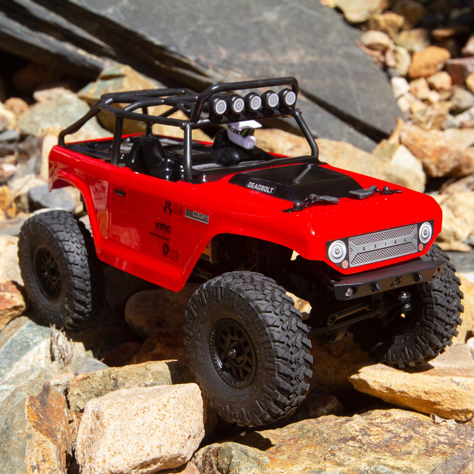 アキシャル 1/24 SCX24 デッドボルト 4WD ロック クローラー RTR