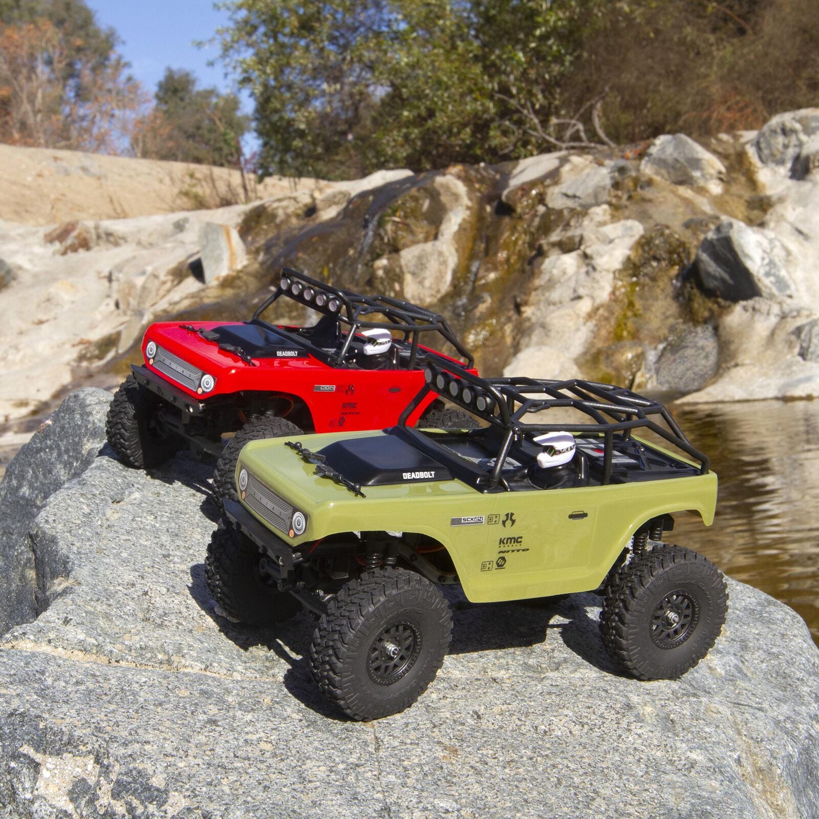 アキシャル 1/24 SCX24 デッドボルト 4WD ロック クローラー RTR