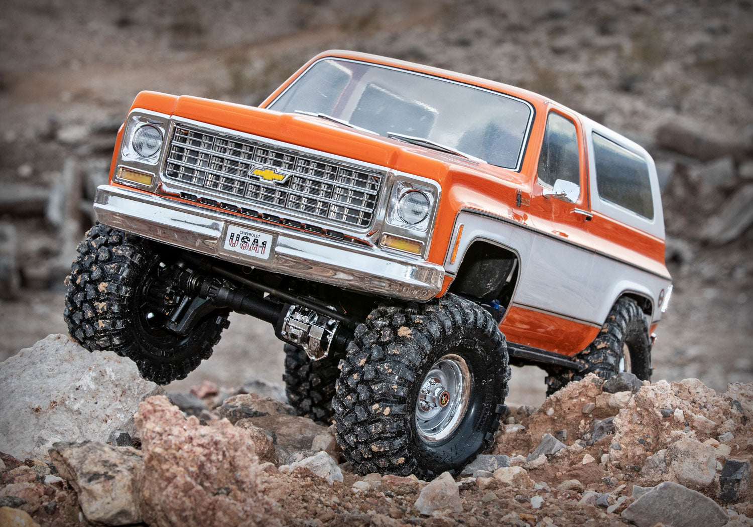 【　トラクサスリンク モジュール 6511 付属　】トラクサス　TRX4　シボレー 1979 ブレイザー クリップレス　 RTR 　82276-4