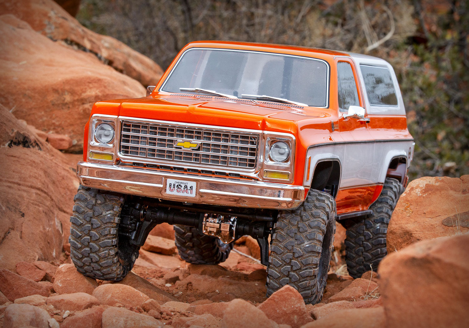 【　トラクサスリンク モジュール 6511 付属　】トラクサス　TRX4　シボレー 1979 ブレイザー クリップレス　 RTR 　82276-4