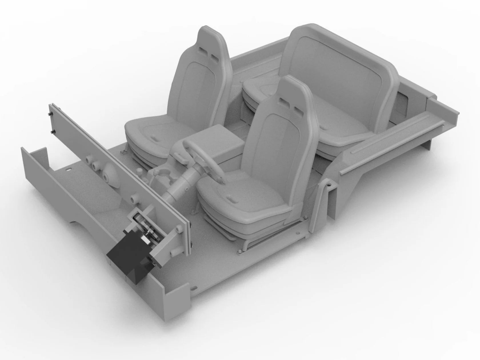 Knight Customs アキシャル　SCX10 III Jeep　CJ-7 インテリアディテールセット　内装　インテリア　ナイトカスタム (コピー) - RCTRAIL