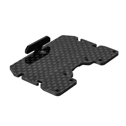 1/18 TRX4M用　ダブルデッカー カーボンファイバートレイ バッテリー ESC レシーバートレイ　4M-103