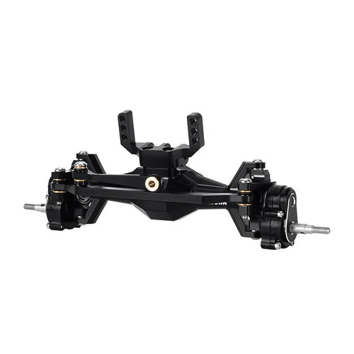 1/18 TRX4M用 +5mm ダイヤモンドポータルアクスル、レイダウンサーボマウント＆リンク付き 4M-104(各色）