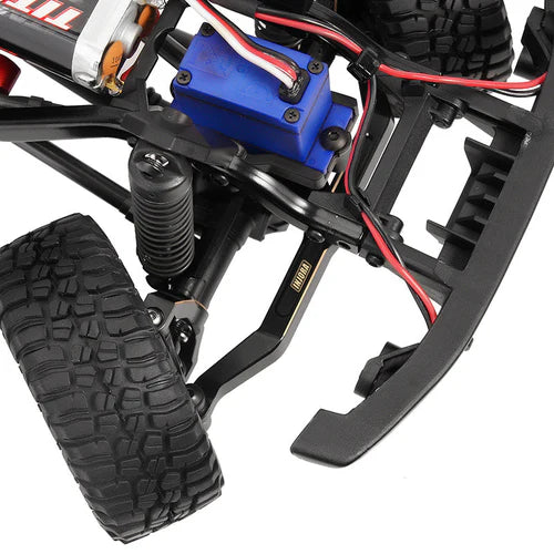 1/18 TRX4M用 真鍮アップグレードパーツ ブラックブラス